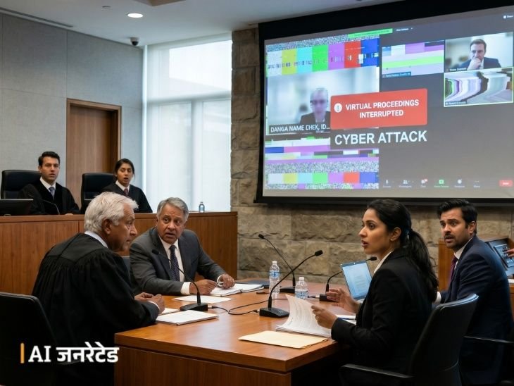 Delhi high court Virtual Hearing Disrupted by Porn Video; Chief Justice Present