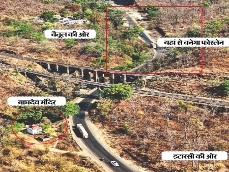 22 किमी का टाइगर कॉरिडोर:758 करोड़ का फोरलेन, मामला कोर्ट में; इसलिए अभी टू-लेन की मरम्मत