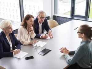 The first 30 seconds of an interview are the most important, start strong; 65% of candidates are rejected due to poor body language.