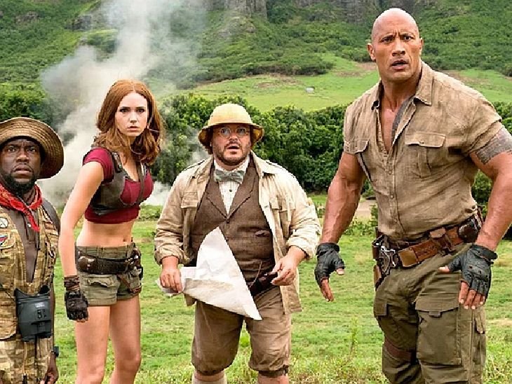 जुमानजी 3 पूरी, ड्वेन ने शेयर किए बीटीएस मोमेंट्स:ड्वेन ने लिखा - करियर के सबसे मजेदार और क्रिएटिव अनुभवों में से एक रहा है