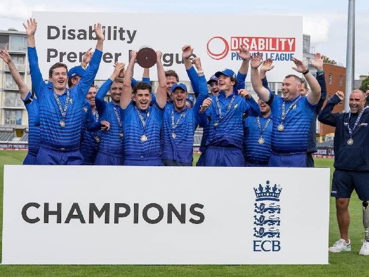 इंग्लैंड क्रिकेट बोर्ड पर गंभीर आरोप:डिसेबिलिटी प्रीमियर लीग के मैचों में दिव्यांग खिलाड़ी तो पानी पिला रहे, जो दिव्यांग नहीं वे खेलने उतरे