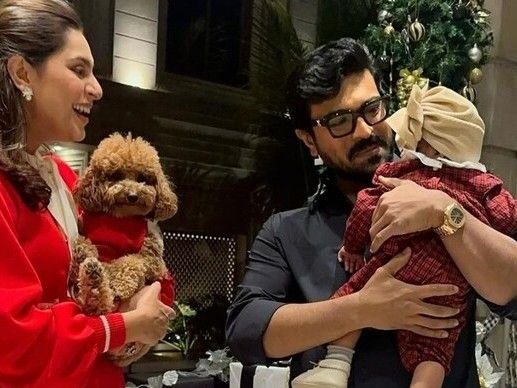 एक्टर राम चरण बोले- मैं सख्त पिता हूं:बच्चों को रिस्क लेना और मिट्टी में खेलना सिखाता हूं, पत्नी उपासना घर में केयरिंग रोल निभाती हैं