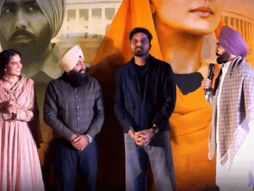 पंजाबी सिंगर-एक्टर एमी विर्क के चेक बाउंस होते-होते बचे:बोले- अकाउंट में ढाई लाख थे, चेक साढ़े 7 लाख के काट दिए; मोहाली में सुनाया किस्सा