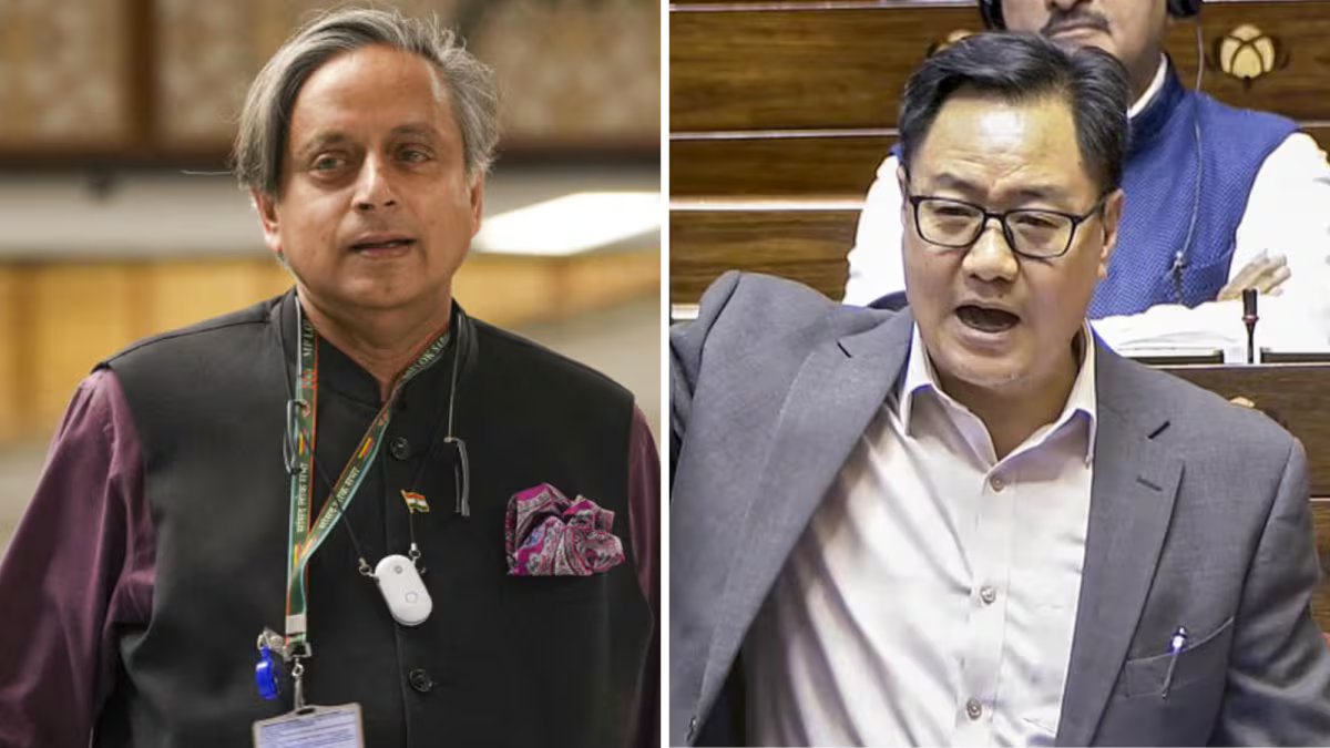 'उन्होंने स्वीकार किया कि कांग्रेस महिला विरोधी है': शशि थरूर पर किरण रिजिजू की बड़ी टिप्पणी | भारत समाचार
