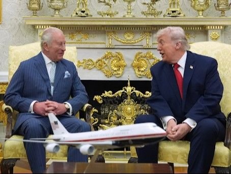 ब्रिटिश किंग चार्ल्स ने ट्रम्प पर तंज कसा:अगर हम न होते तो आप फ्रेंच बोल रहे होते, 250 साल पुराने इतिहास की याद दिलाई