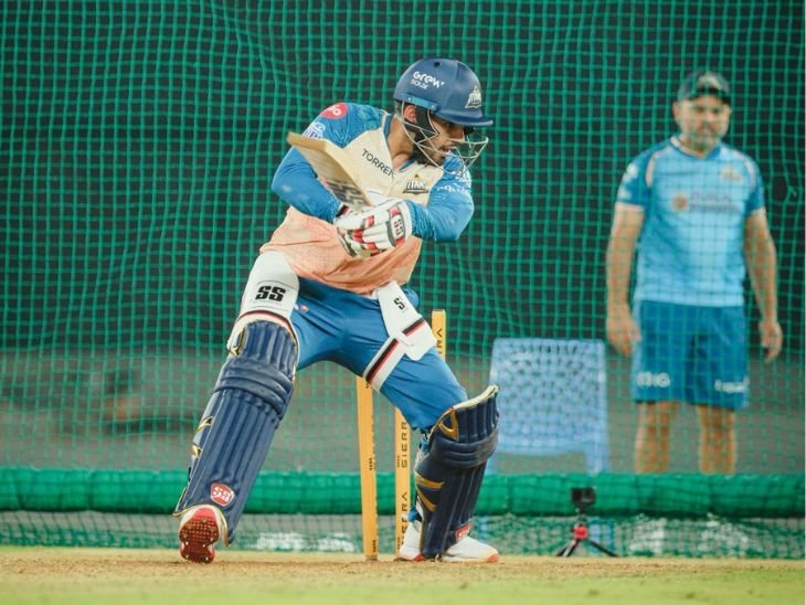 निशांत सिंधु बोले- गुजरात टाइटंस का माहौल परिवार जैसा:गिल से काफी सीखता हूं, धोनी से दबाव के समय शांत रहना सीखा