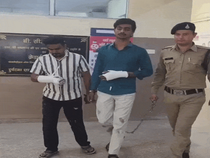 इंदौर के गोलीकांड में एक आरोपी और पिस्टल की तलाश:बैंक में काम करने वाला आरोपी बोला- पहले से रखी हुई थी देसी पिस्टल