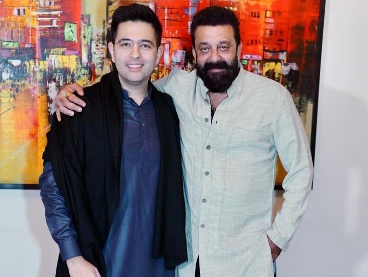 राघव चड्ढा ने संजय दत्त की तारीफ की:कहा- धुरंधर के लिए आपको बहुत प्यार मिला; संजय को मेहमाननवाजी के लिए घर बुलाया