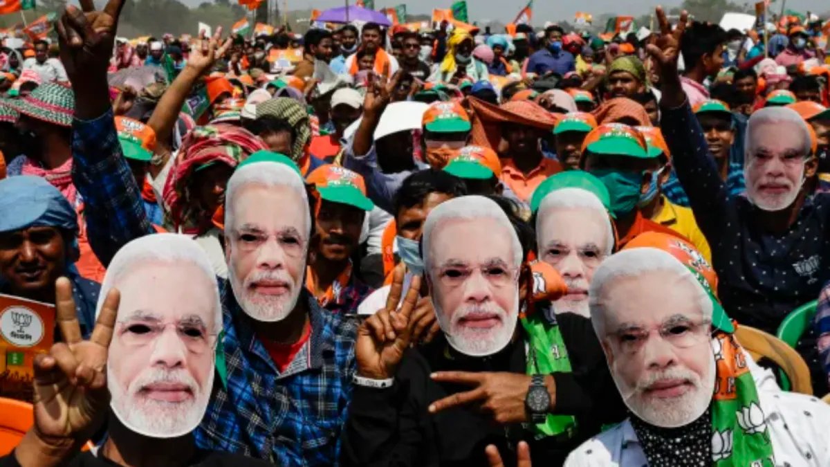 भारतीय जनता पार्टी ने रचा इतिहास, बनी पश्चिम बंगाल में पहली पार्टी...
