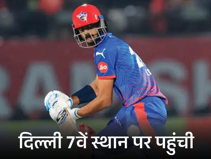 IPL का गणित- दिल्ली की प्लेऑफ उम्मीदें कायम:पंजाब को बचे 3 में से 2 मैच जीतने होंगे; गुजरात-हैदराबाद के पास टेबल टॉपर बनने का मौका