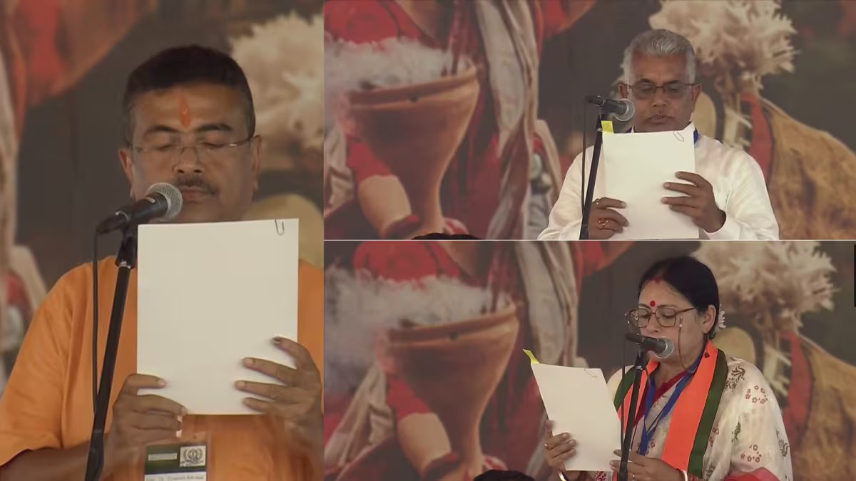 सुवेंदु अधिकारी के मंत्रिमंडल में प्रमुख चेहरों में दिलीप घोष, अग्निमित्रा पॉल, निसिथ प्रमाणिक | भारत समाचार
