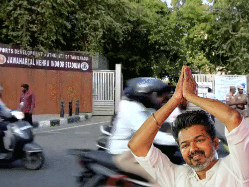 विजय आज तमिलनाडु CM की शपथ लेंगे:9वें मुख्यमंत्री होंगे, TVK का कांग्रेस सहित 5 पार्टियों से गठबंधन; राहुल गांधी शामिल होंगे