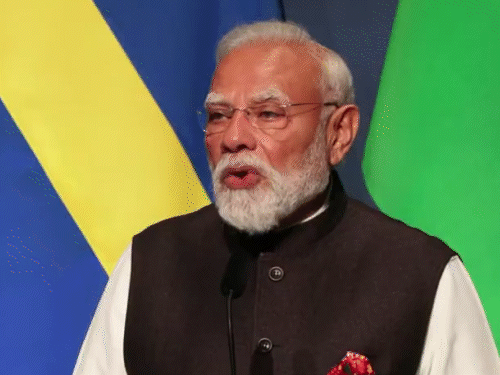 PM मोदी बोले- भारत-स्वीडन जैसे लोकतंत्रों का साथ जरूरी:आतंकवाद मानवता के लिए खतरा, उसके खिलाफ लड़ाई जारी रखेंगे