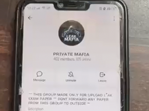 NEET Paper Leak | mafia group on whatsapp