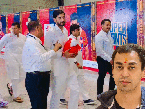 Prateek Yadav Ashes Immersion Haridwar