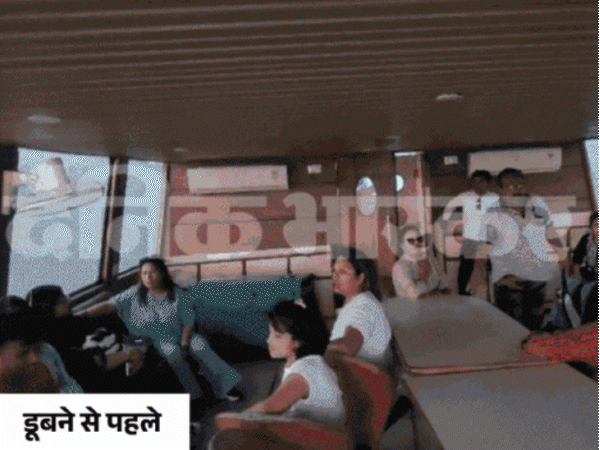 को-पायलट का दावा- क्रूज का एक इंजन स्लो था:महेश पटेल बोले- आखिरी दम तक अंदर फंसा रहा, किसी को छोड़कर भागा नहीं