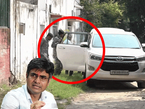 पंजाब- AAP छोड़ BJP जॉइन करने वाले सांसद पर FIR:गैर जमानती धाराएं लगाईं; पुलिस अरेस्ट करने दिल्ली पहुंची तो पाठक पिछले दरवाजे से निकल गए