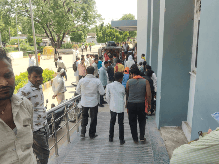 कंप्रेशर टंकी फटने से पंचर दुकानदार की मौके पर मौत:सतना में हवा भरते समय धमाका, अधिक दबाव से हादसे की आशंका
