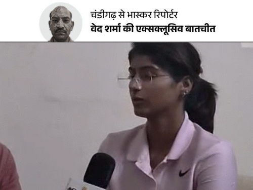 विमेंस टी20WC- चंडीगढ़ की नंदनी का टीम इंडिया में सिलेक्शन:WPL में विकेटों की हैट्रिक लगा चुकीं; बोलीं- बुमराह मेरे रोल मॉडल, कप लेकर आना है