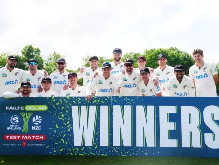 NZ Wins Test vs Ireland