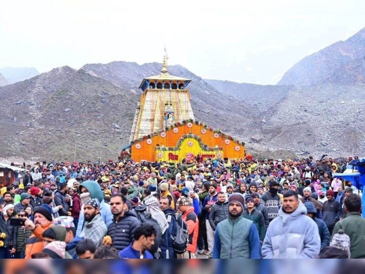 40% More Devotees Than Capacity in Kedarnath, Struggle 12,000 feet above