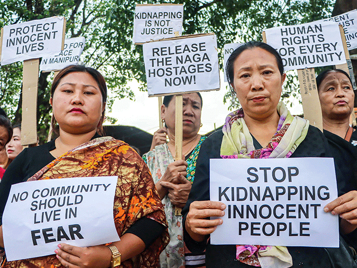 Manipur Highway Blockade | 1000+ Vehicles Stuck; Protest Against Priest Murder, Kuki Hostages