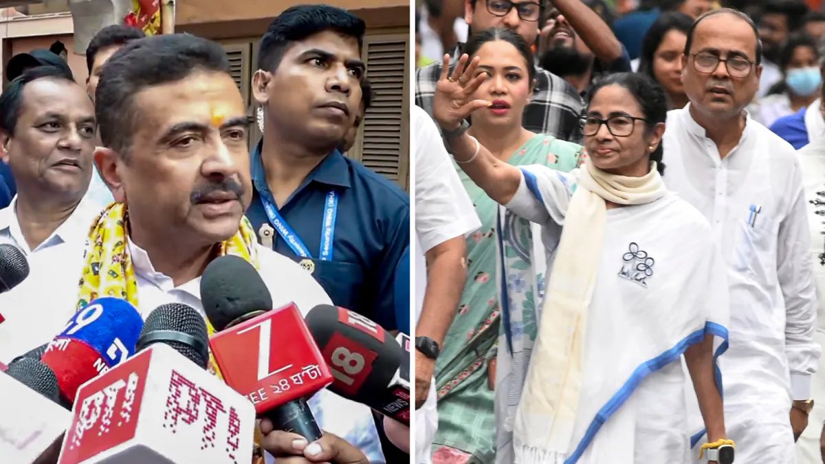 'उन्हें कड़ी निगरानी में रखा जा रहा है': सुवेंदु का दावा है कि चुनाव नतीजों से पहले ममता पर नजर रखी जा रही है | भारत समाचार
