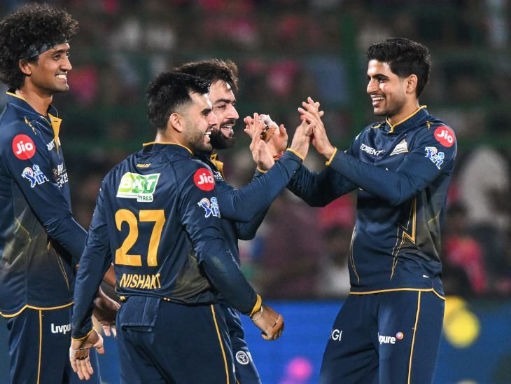 IPL का गणित-गुजरात लगातार चौथी जीत से नंबर-2 पर:राजस्थान 5वें स्थान पर; मुंबई और लखनऊ पर प्लेऑफ रेस से बाहर होने का खतरा