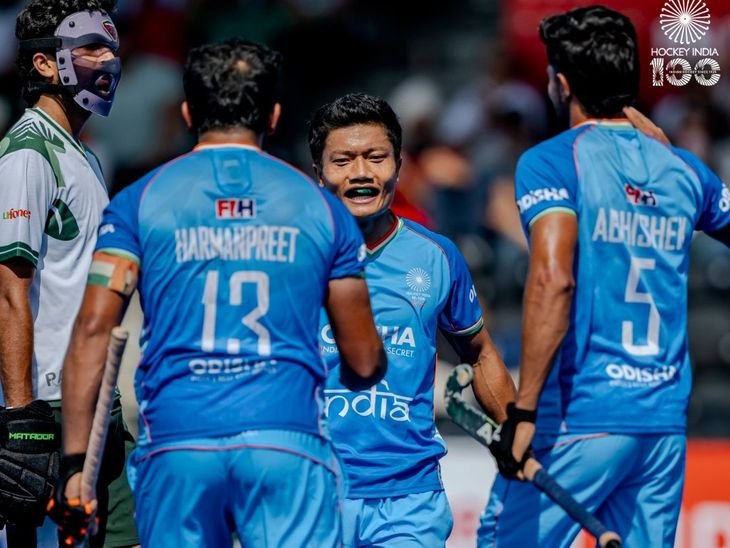 India Beats Pakistan 4-3 in Hockey Pro League; Abhishek, Neelkanth Score