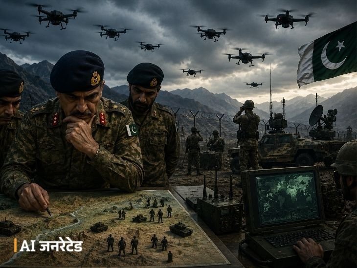 Pakistan Army Chief Conspires War Against India