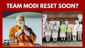 टीम मोदी कार्ड पर रीसेट? आगामी चुनावों से पहले बीजेपी कैबिनेट में फेरबदल की चर्चा | पीएम मोदी | एन18वी