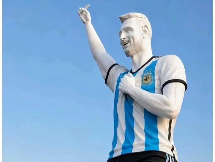 Messi Statue Inauguration | Patagonia Argentina