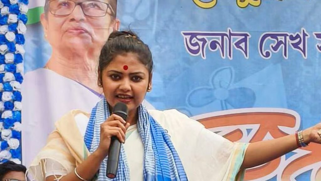 Mamata Banerjee addresses a press conference, at her Kalighat residence in Kolkata. Party MP Abhishek Banerjee also seen. (IMAGE: PTI/File)