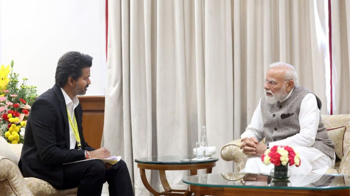 एक महीने में पीएम मोदी की दो बैठकें: कैसे विजय तमिलनाडु-दिल्ली संबंधों के लिए एक नई राह तैयार कर रहे हैं | भारत समाचार
