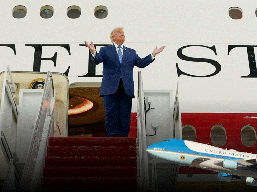 Trump Unveils New Air Force One Luxury Jet