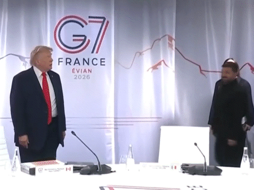 Trump G7 Zelensky Snub | White House Clash VIDEO
