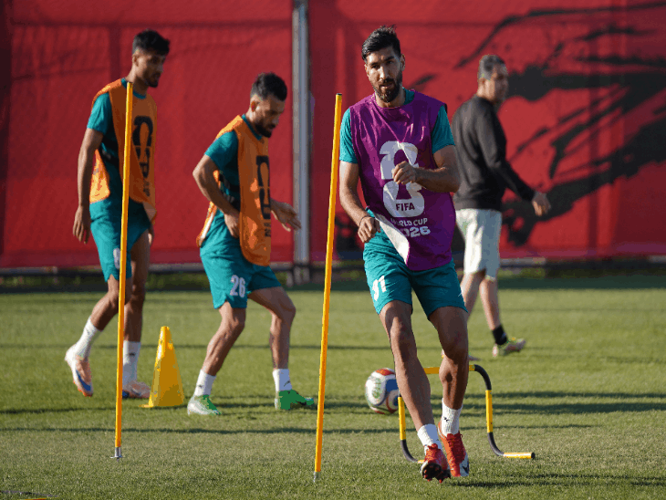 Iran Football Team Base Mexico