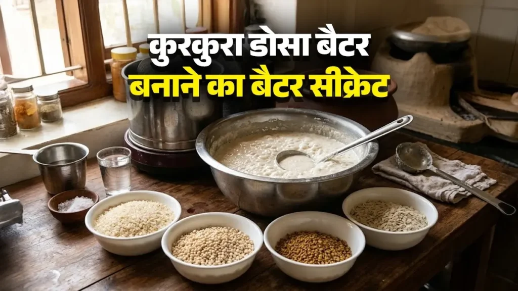 डोसा बैटर रेसिपी