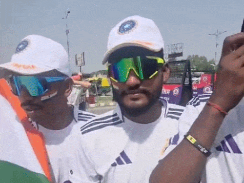 India vs Afghanistan Cricket | Chandigarh Test Day 2: Gill & Pant Lead India