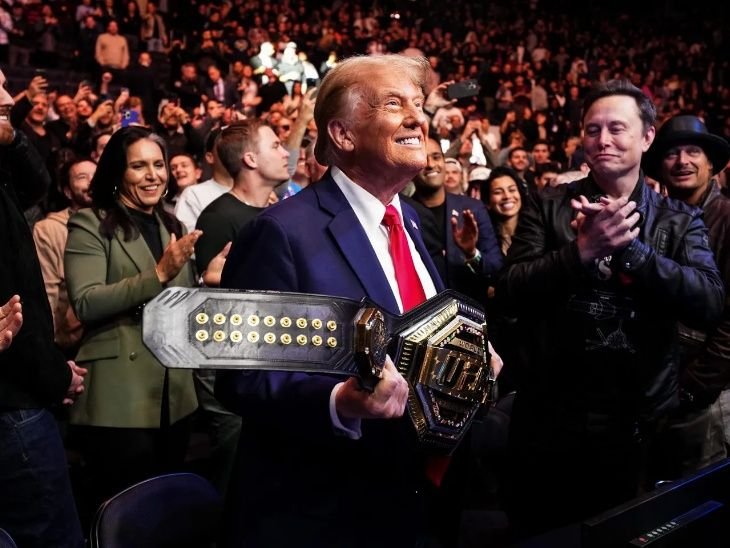 Trump Birthday White House UFC Fight