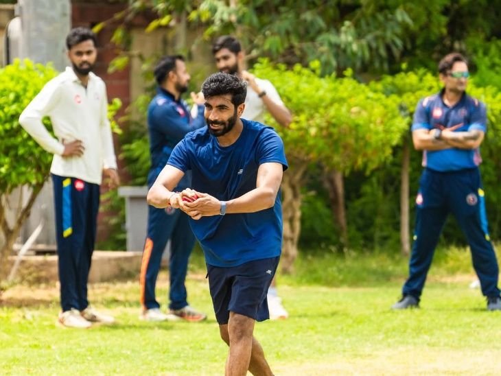 Jasprit Bumrah Red Ball Practice