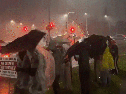 Canada Punjabi Students Protest Against Deportation Risk