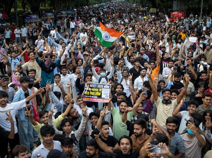 India Response Pakistan Cross Border Terrorism Student Protest Statement