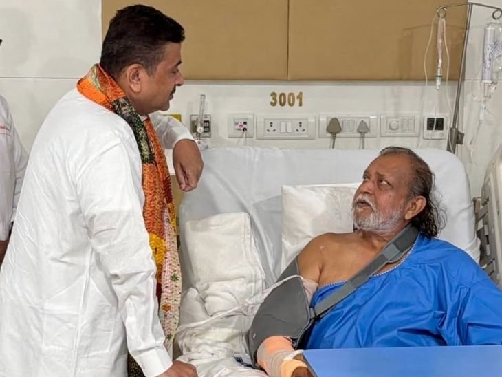 Mithun Chakraborty Surgery | Suvendu Adhikari Hospital Visit Kolkata