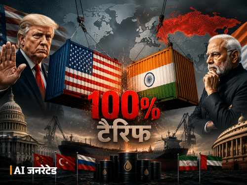 भारत पर 100% टैरिफ वाला बिल अमेरिकी सीनेट में पास:रूसी तेल खरीदने वाले 5 देशों पर कार्रवाई; 86 सांसदों ने पक्ष में वोट किया, 11 विरोध में