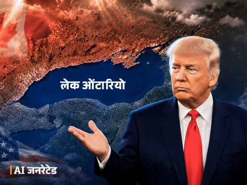 ट्रम्प ने लेक ओंटारियो का नाम बदलकर लेक अमेरिका किया:यह अमेरिका और कनाडा का बॉर्डर; दोनों देशों की पांच बड़ी झीलों में शामिल