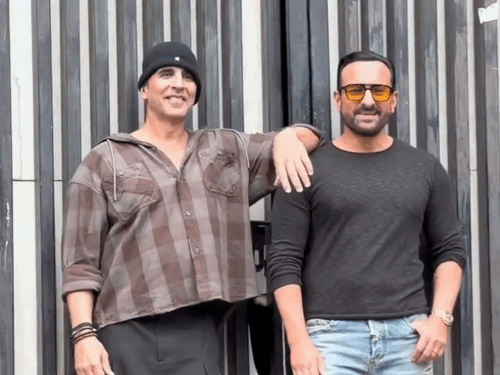 Akshay Kumar Saif Ali Khan KBC Set Accident