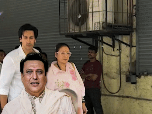 गोविंदा से अनबन के बीच फैमिली कोर्ट पहुंचीं सुनीता:बेटे यशवर्धन पैपराजी से बचाते दिखे, चीटिंग के आरोप लगाए थे, मैनेजर बोले- इसका कोई आइडिया नहीं