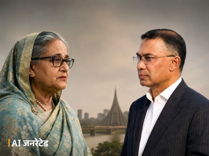 बांग्लादेश बोला- पूर्व पीएम शेख हसीना को वापस भेजो:बातचीत के लिए सही माहौल जरूरी, प्रधानमंत्री तारिक रहमान की भारत यात्रा टली