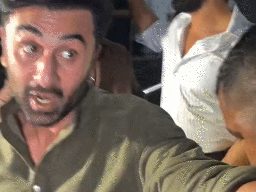 Ranbir Kapoor Confronts Paparazzi in Mumbai